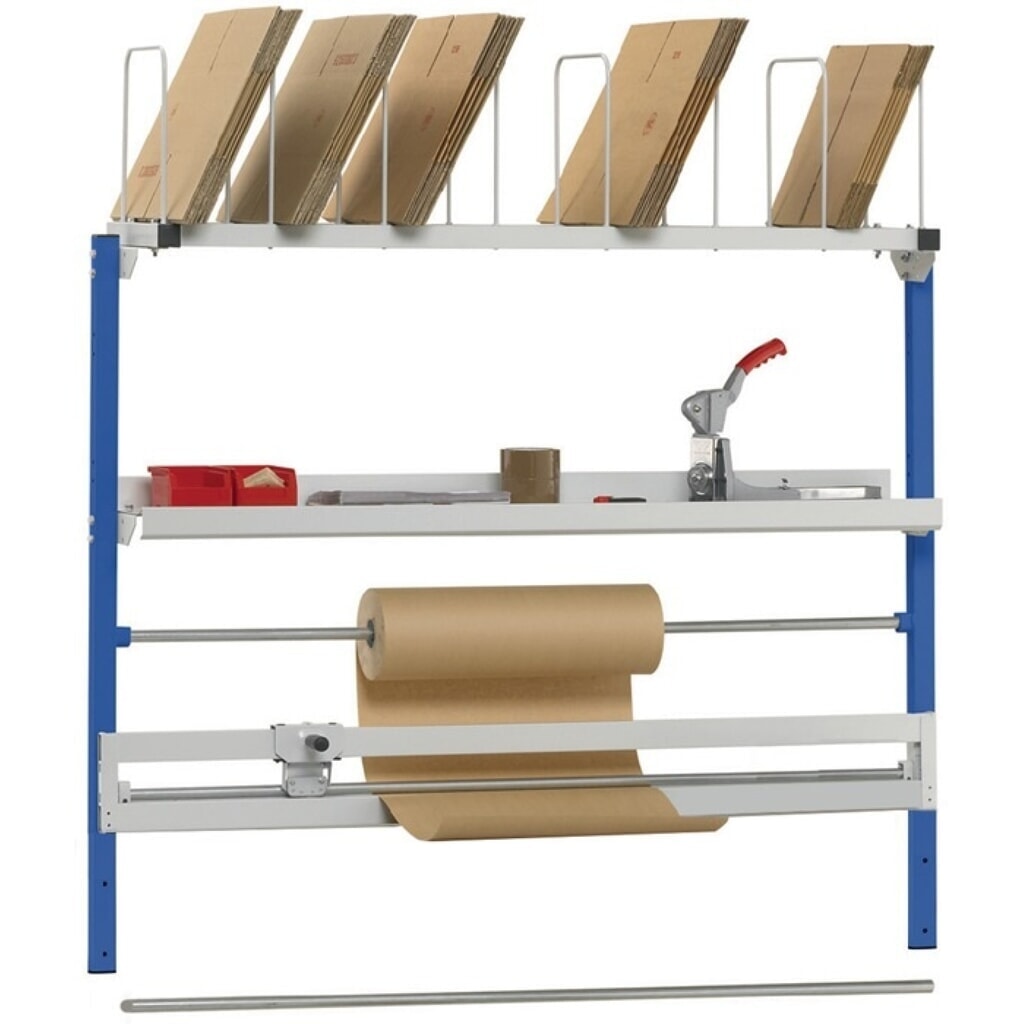 Rocholz Pack- und Arbeitstischaufbau V2 für Grundtisch, 1.600 oder 2.000 mm Produktabbildung: Rocholz Pack- und Arbeitstischaufbau V2 für Grundtisch, 1.600 oder 2.000 mm