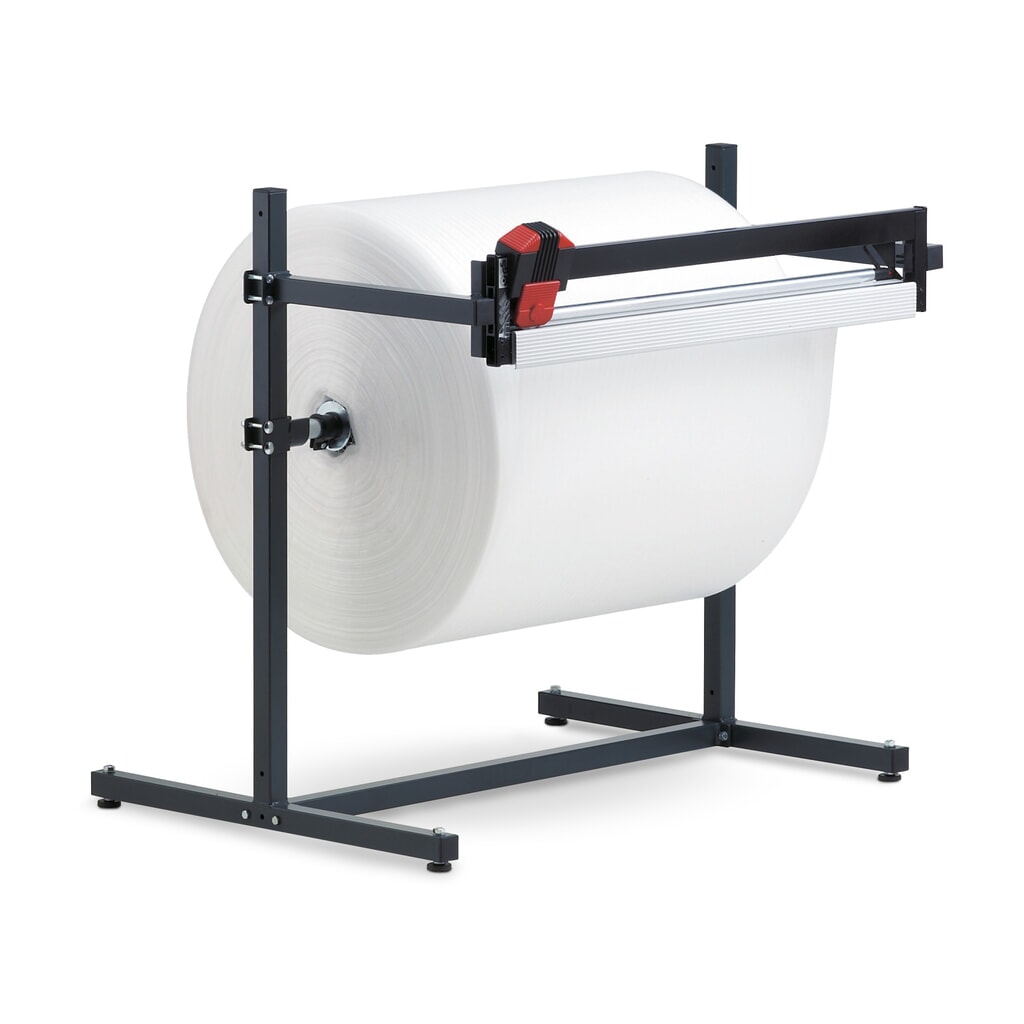 Produktabbildung: Rocholz Schneidständer, für kompakte Rollen, Rollengewicht max. 100 kg, Schnittbreite 750 mm