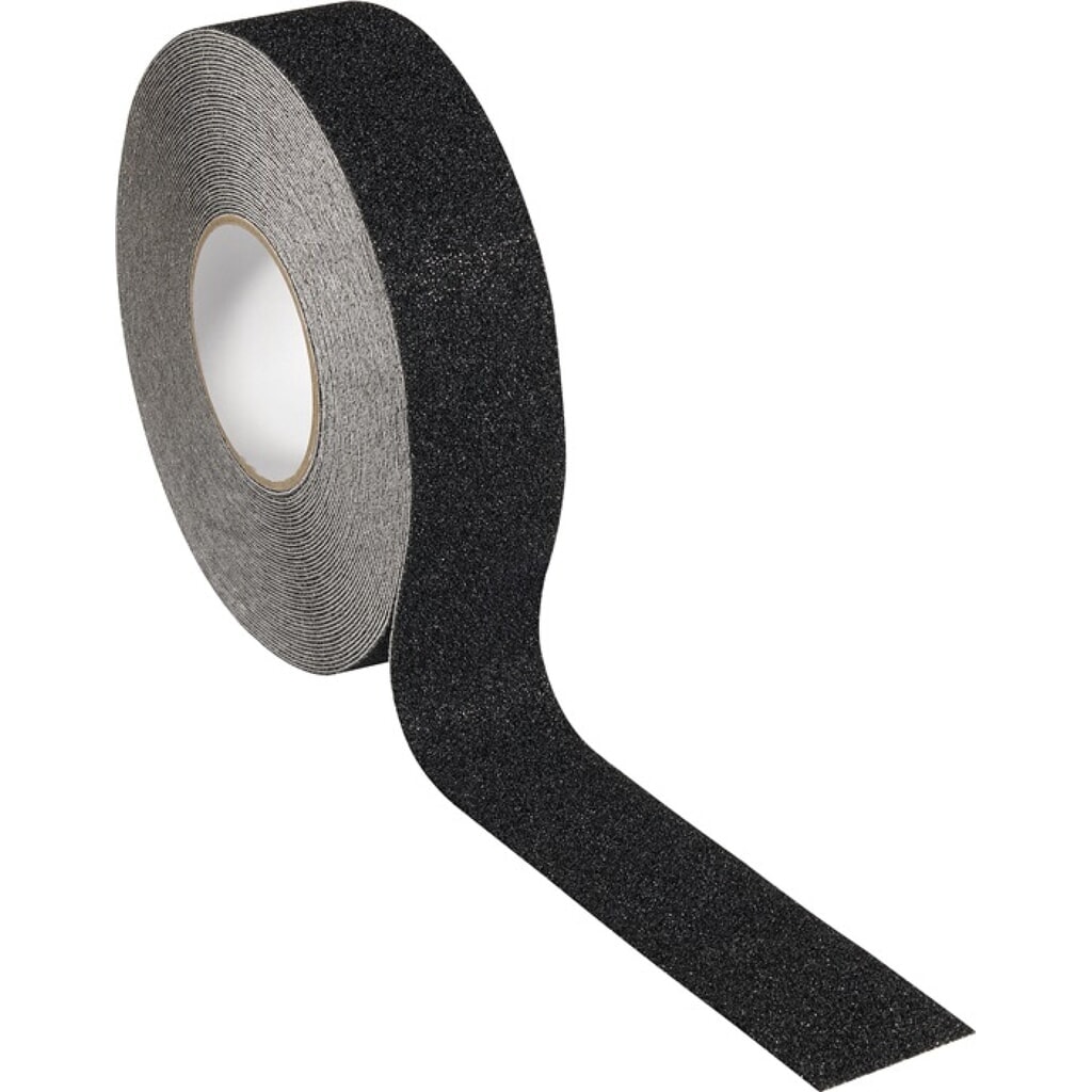 Produktabbildung: ROCOL Anti-Rutsch-Klebeband SAFE STEP® schwarz L.18,25 m,B.25mm Rl