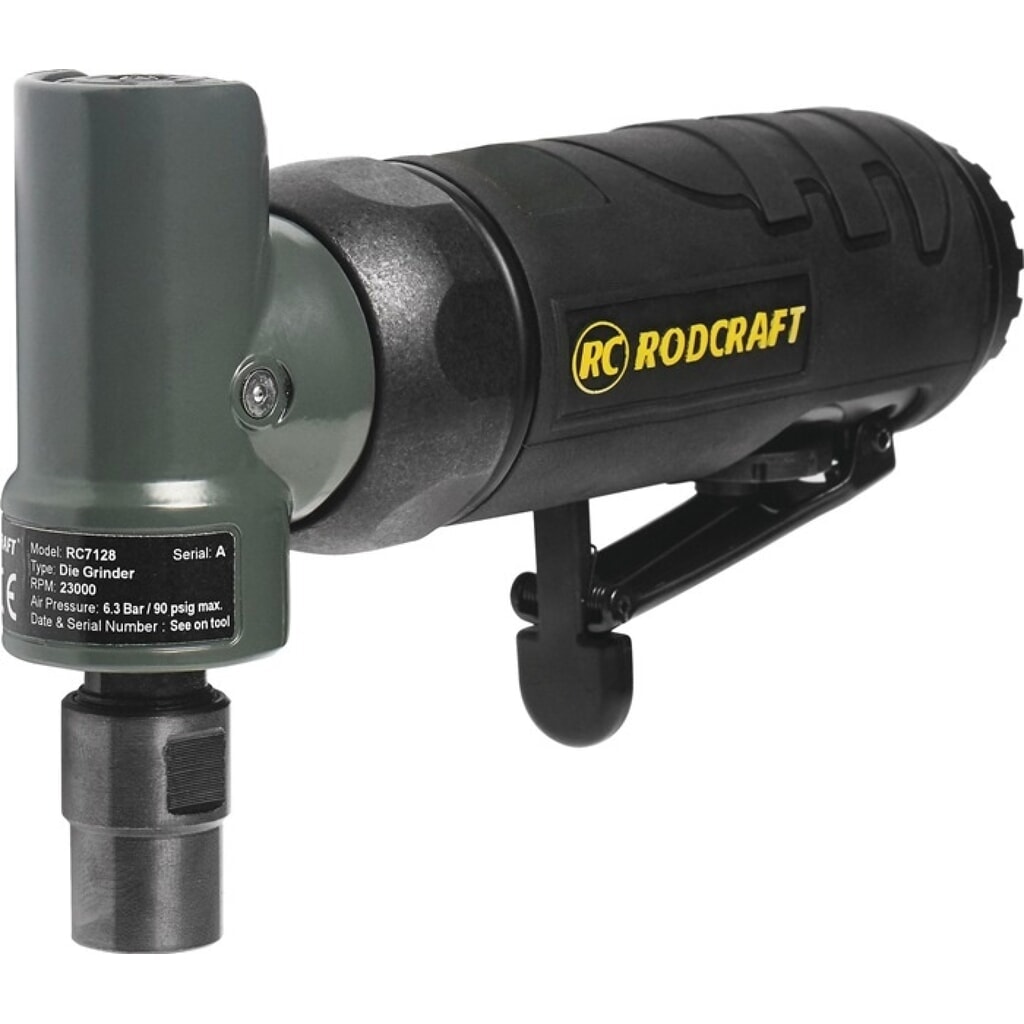 Produktabbildung: RODCRAFT Druckluftstabschleifer RC 7128, 23000 min-¹, 6 mm