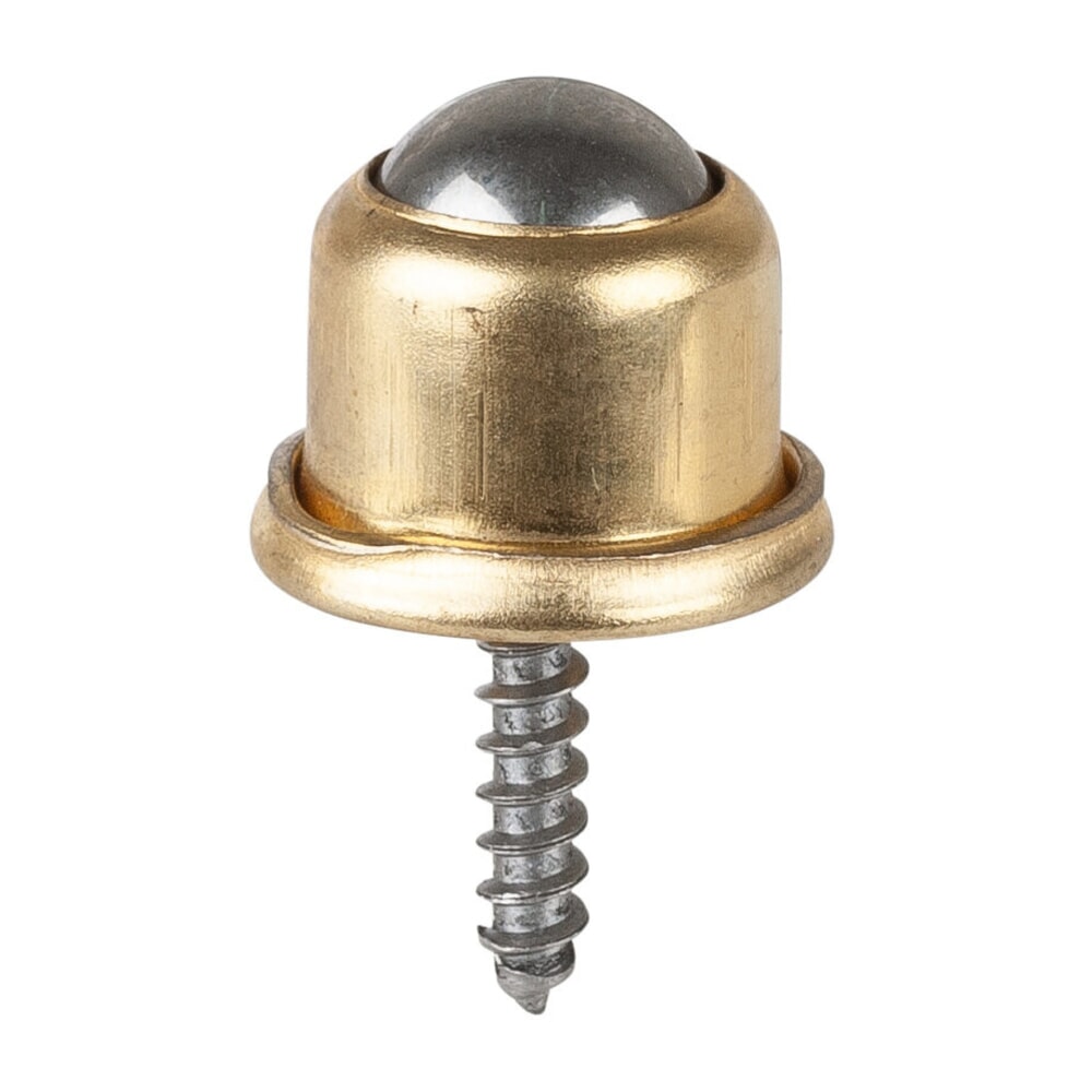 Número de imagen del producto 1: Rodillo de bolas con tornillo de fijación, acero, Ø 16 mm, capacidad de carga 12 kg