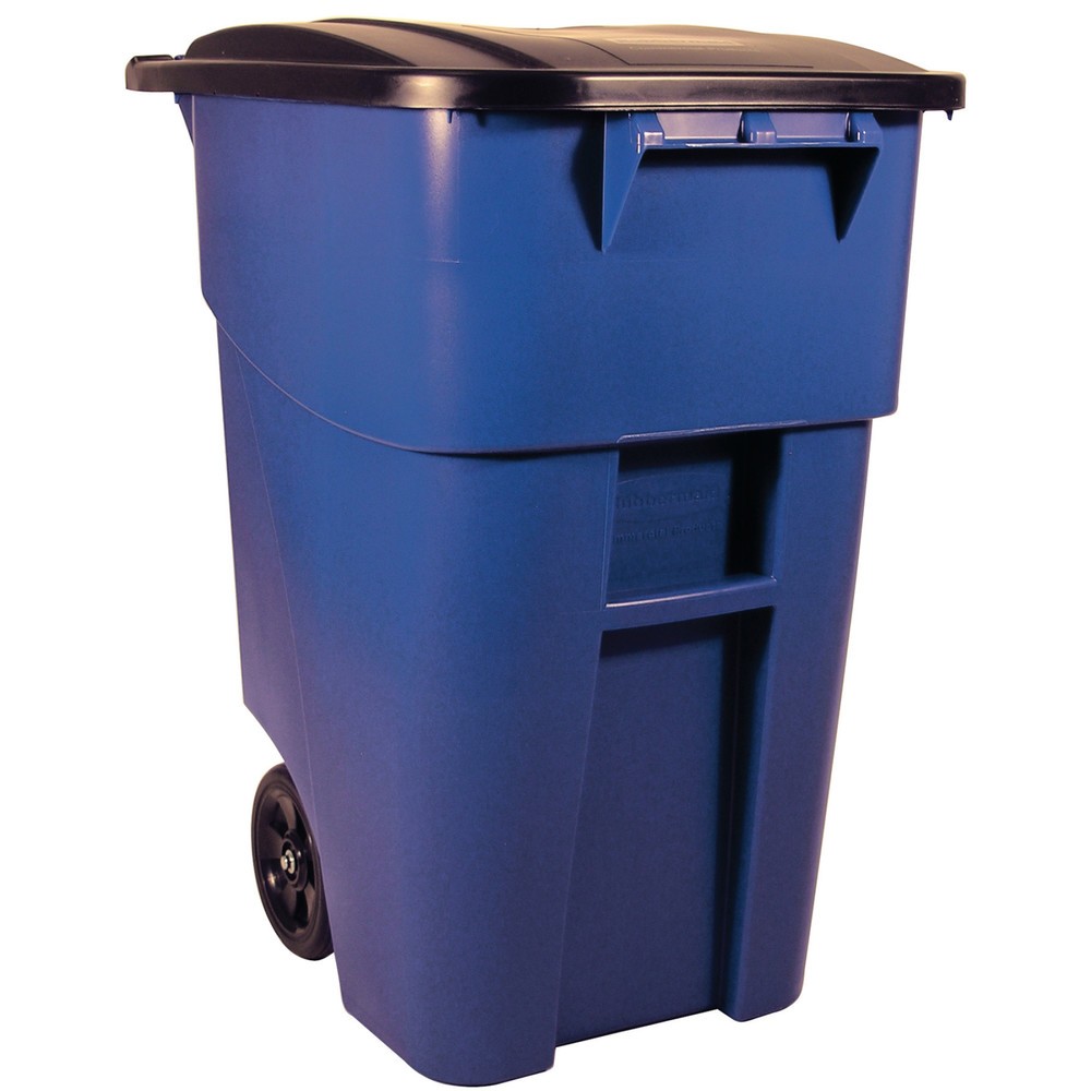 Product afbeelding: Rolcontainer BRUTE® incl. deksel , 189,3 l, blauw