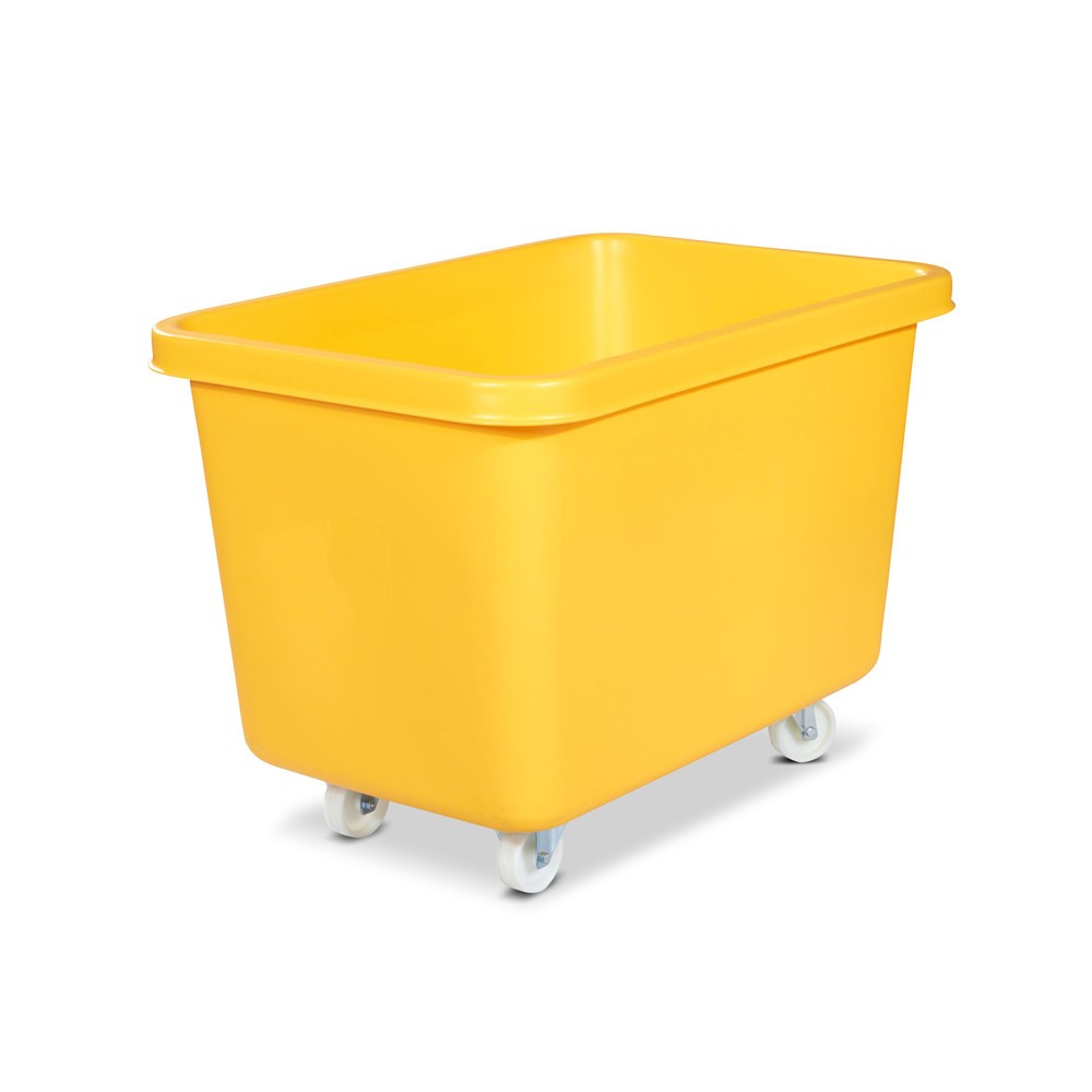 Produktabbildung: Rollbehälter BASIC, BxT 902 x 660 mm, gelb