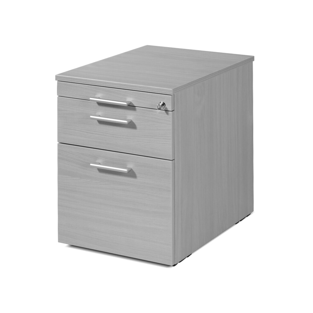 Geramöbel Rollcontainer Lissabon mit Hängeregister, HxBxT 566 x 600 x 430 mm, Kunststoffschübe, Buche Produktabbildung: Geramöbel Rollcontainer Lissabon mit Hängeregister, HxBxT 566 x 600 x 430 mm, Kunststoffschübe, Buche
