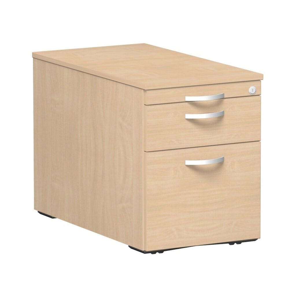 Geramöbel Rollcontainer Lissabon mit Hängeregister, HxBxT 566 x 800 x 430 mm, Metallschübe, Buche Produktabbildung: Geramöbel Rollcontainer Lissabon mit Hängeregister, HxBxT 566 x 800 x 430 mm, Metallschübe, Buche