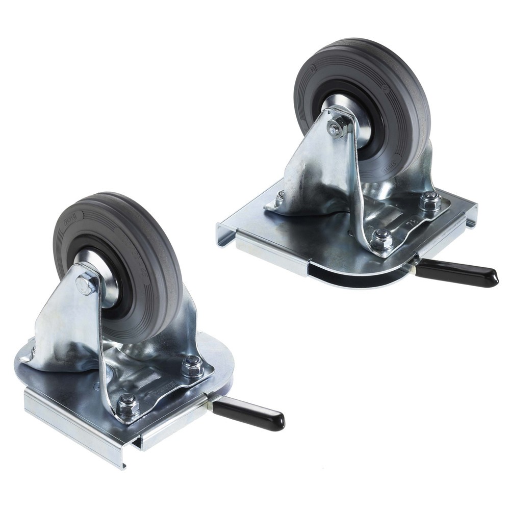 Produktabbildung: Rolle Clip-On, 2 Lenkrollen, TK 90 kg