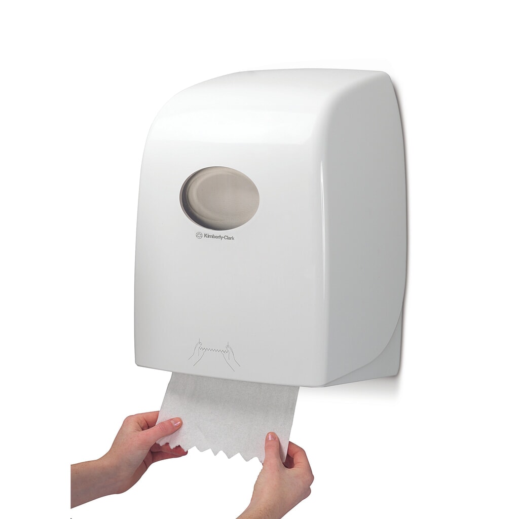 Rollenhandtuch-Spender Kimberly-Clark® SLIMROLL, No-Touch-System, groß Produktabbildung: Rollenhandtuch-Spender Kimberly-Clark® SLIMROLL, No-Touch-System, groß