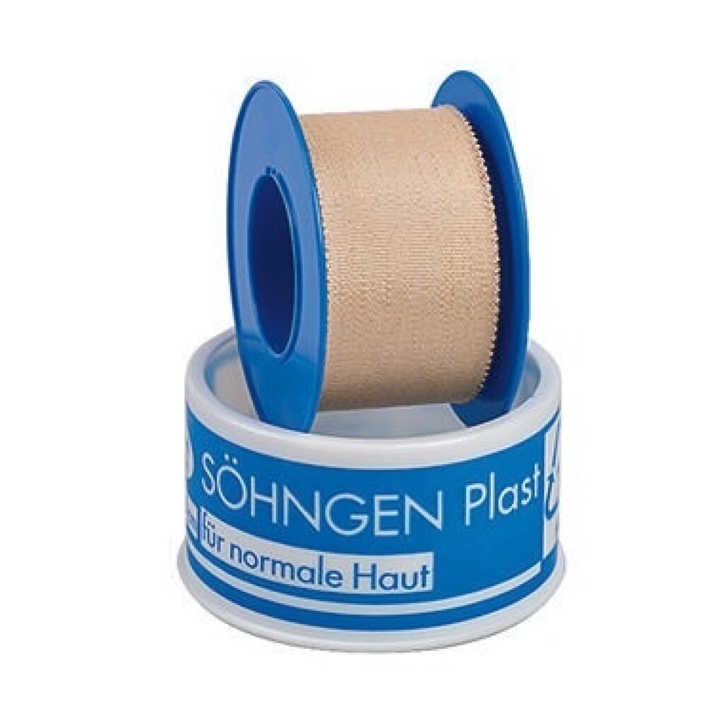 SÖHNGEN Heftpflaster Plast 1009111 2,5cmx5m Produktabbildung: SÖHNGEN Heftpflaster Plast 1009111 2,5cmx5m