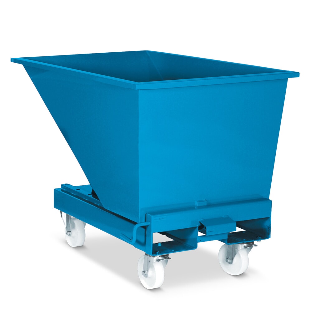 Produktabbildung: Rollensatz für Kippbehälter mit automatischer Auslösung, Nylon, Ø 150 mm