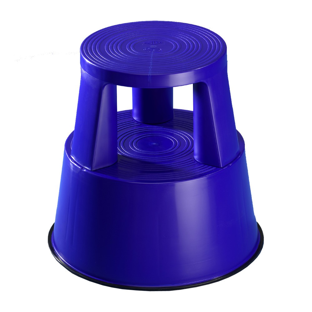 Produktabbildung Nr. 1: WEDO® Rolltritt aus Kunststoff, TK 150 kg, ultramarinblau