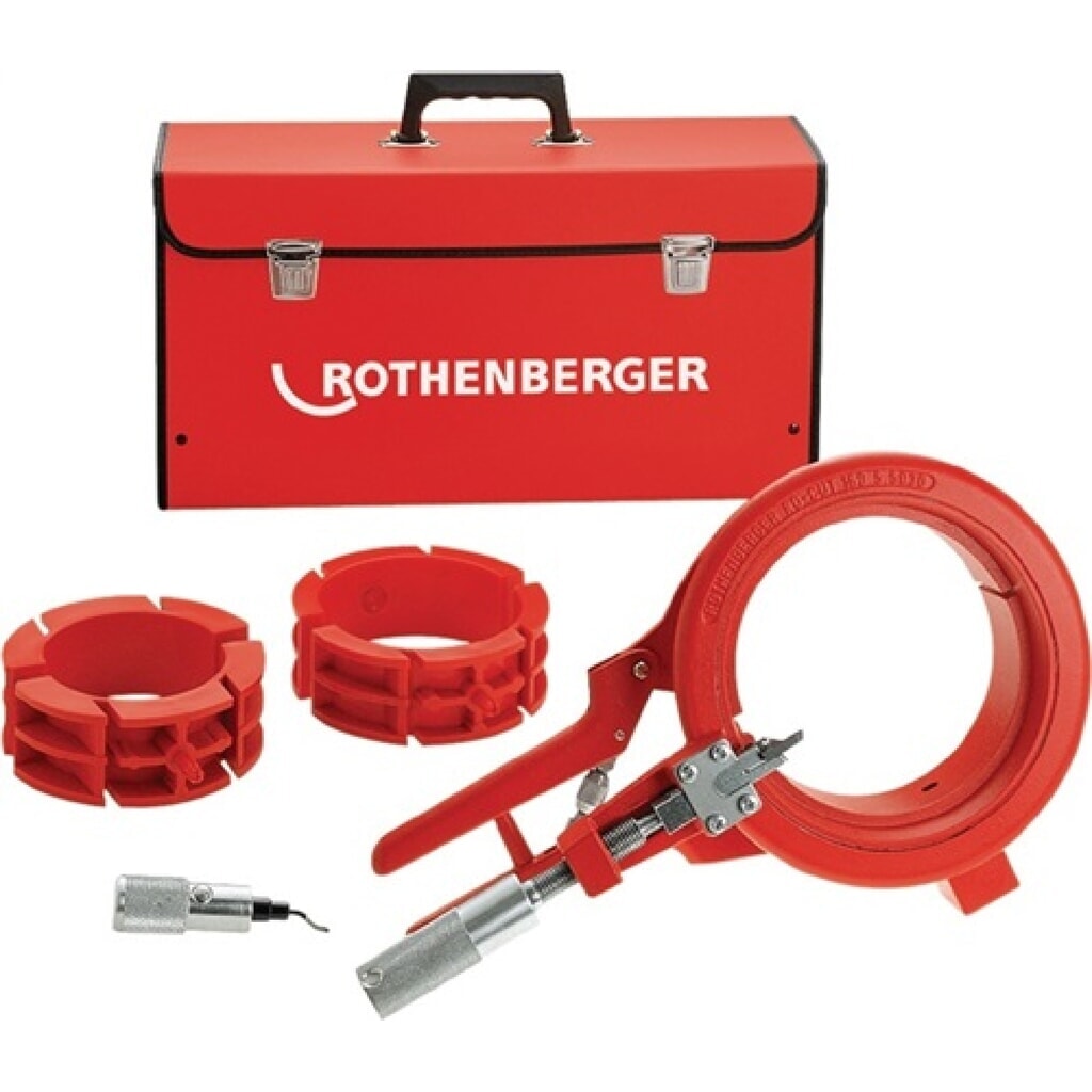 Abstech-/Anfas-Systemwerkzeug Rocut® 110 50/75/110mm ROTHENBERGER Produktabbildung: Abstech-/Anfas-Systemwerkzeug Rocut® 110 50/75/110mm ROTHENBERGER