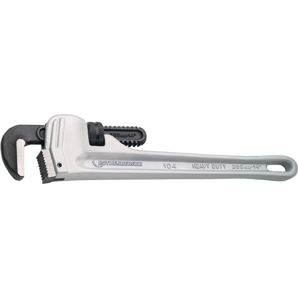 ROTHENBERGER Einhandrohrzange ALUDUR, Gesamtlänge 1200 mm Spannweite 168 mm, für Rohre 6 Zoll Produktabbildung: ROTHENBERGER Einhandrohrzange ALUDUR, Gesamtlänge 1200 mm Spannweite 168 mm, für Rohre 6 Zoll