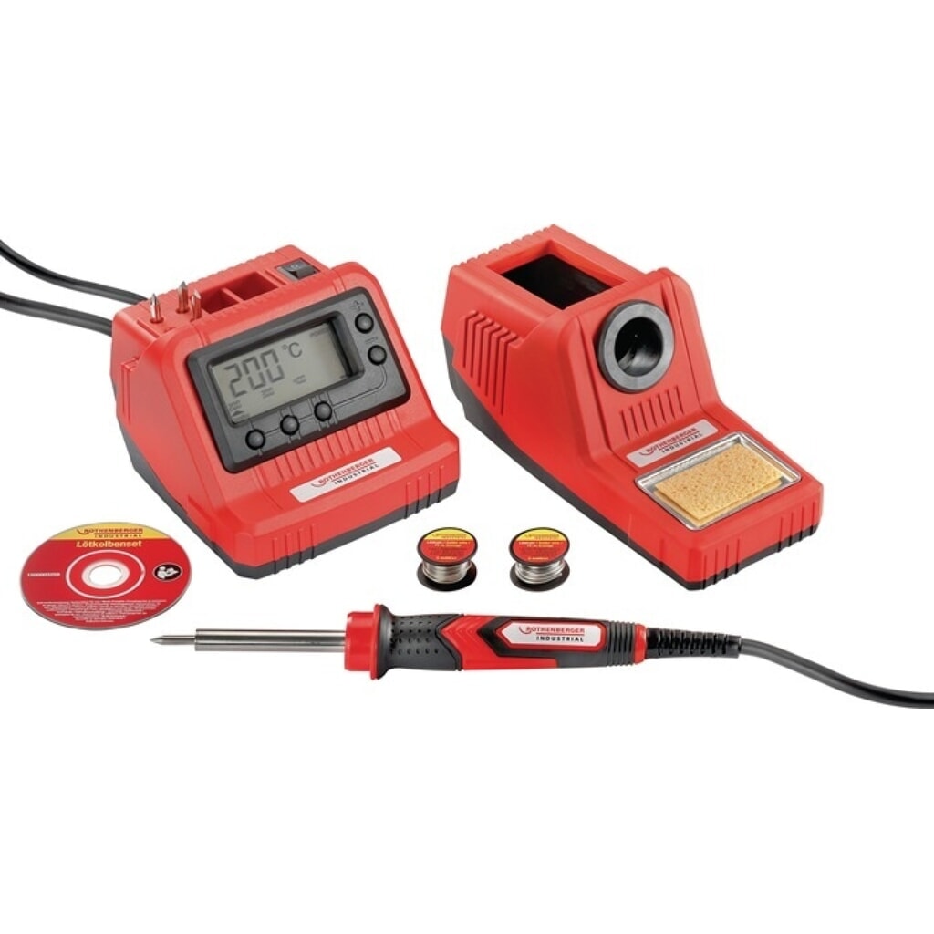 ROTHENBERGER INDUSTRIAL Lötstation digital, 200 - 450 °C, 60 W Produktabbildung: ROTHENBERGER INDUSTRIAL Lötstation digital, 200 - 450 °C, 60 W