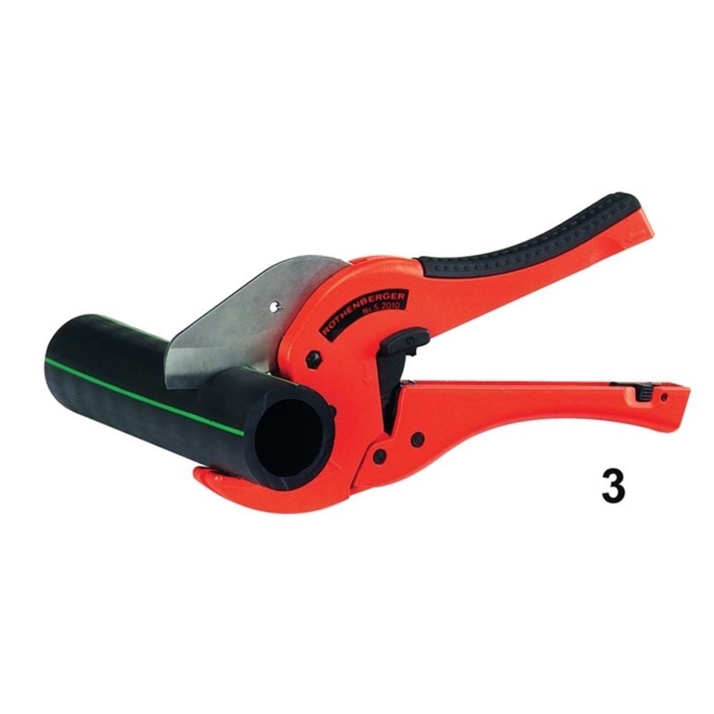 Produktabbildung Nr. 2: ROTHENBERGER Kunststoffschere ROCUT® TC 50 Prof.0-50mm PP/PE/PB/PEX/PVDF