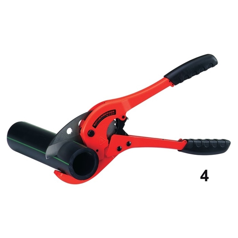 Produktabbildung Nr. 2: ROTHENBERGER Kunststoffschere ROCUT® TC 75 Prof.0-75mm PP/PE/PB/PEX/PVDF