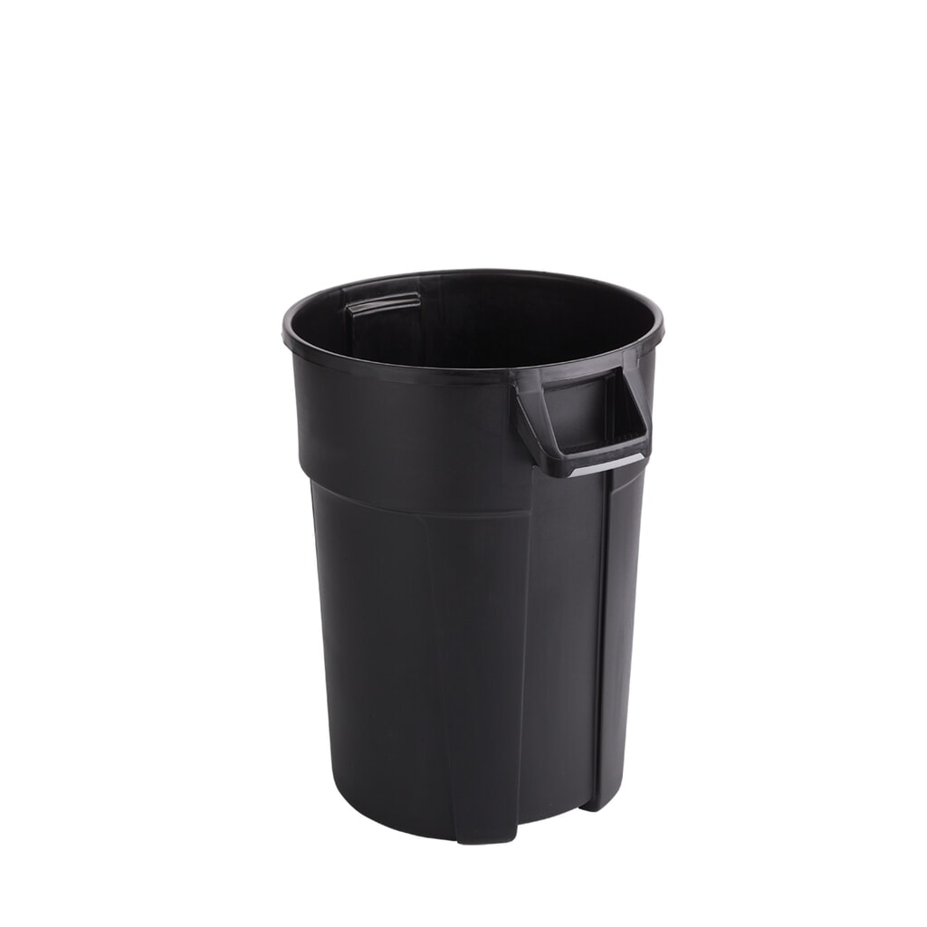 rothopro Abfalleimer TITAN, 85 l, schwarz Produktabbildung: rothopro Abfalleimer TITAN, 85 l, schwarz