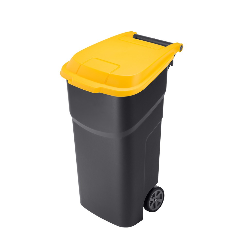 Produktabbildung Nr. 1: rothopro  Abfalltonne ATLAS, 100 l, Deckel gelb