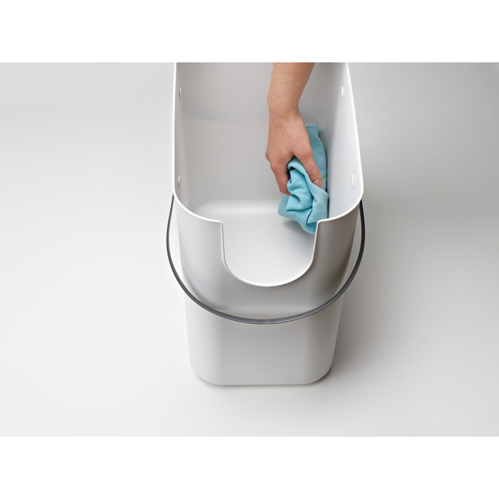 rothopro Recycling-Müllsystem ALBULA, 25 l, weiß Produktabbildung Nr. 5: rothopro Recycling-Müllsystem ALBULA, 25 l, weiß