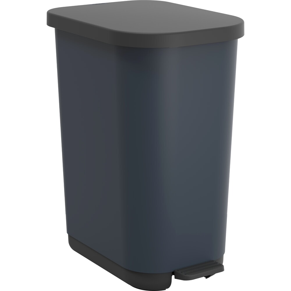 Produktabbildung: rothopro® Tretabfalleimer, RIBO, 35 Liter, nachtblau