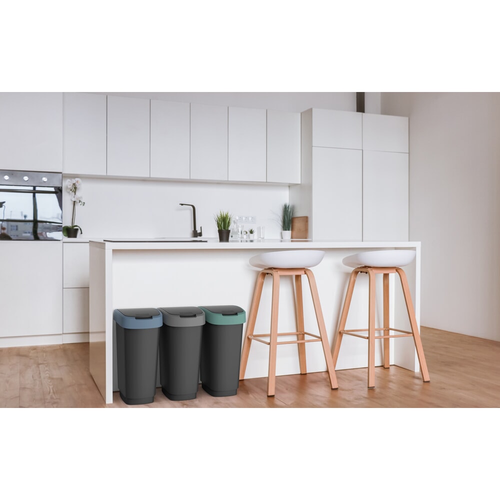Produktabbildung Nr. 3: rothopro® Wertstoffsammler, TWIST, 25 Liter, horizon blue