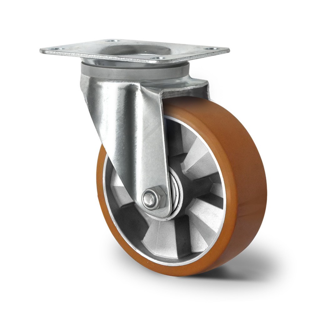 Illustration du produit: Roue directrice ø 125 mm série BAU5 Double roulement à billes