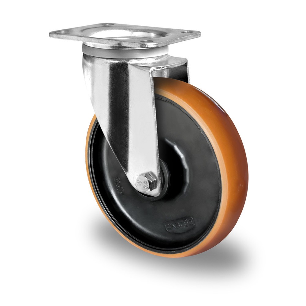 Illustration du produit: Roue directrice ø 125 mm série Z4U5 Double roulement à billes