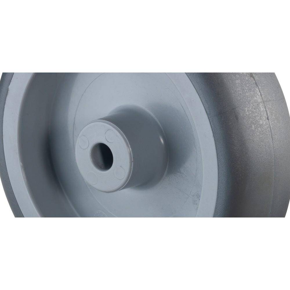 Illustration du produit: Roue en caoutchouc TPE, palier lisse, Ø x largeur 75 x 25 mm, capacité de charge 60 kg