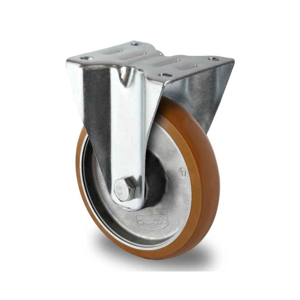 Illustration du produit: Roue fixe ø 100 mm série AAB5 Double roulement à billes