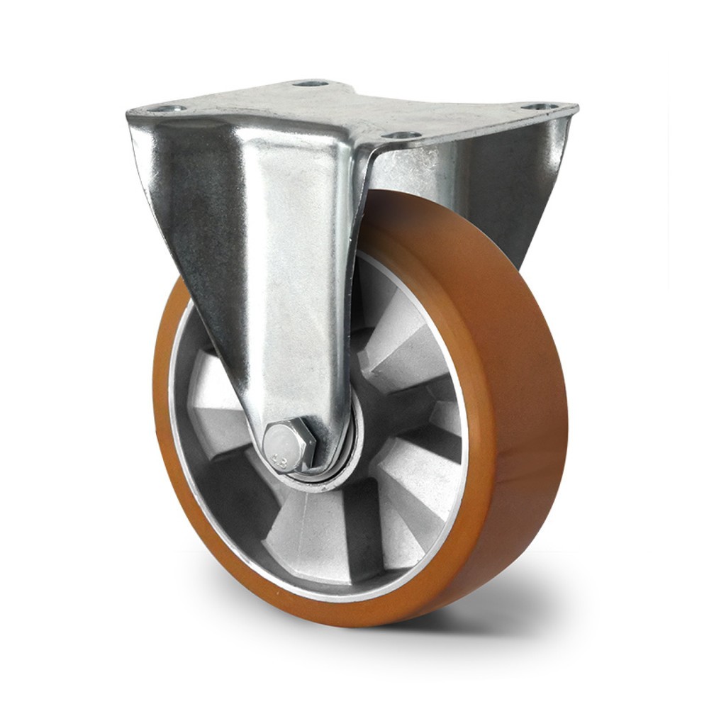 Illustration du produit: Roue fixe ø 125 mm série BAU5 Double roulement à billes