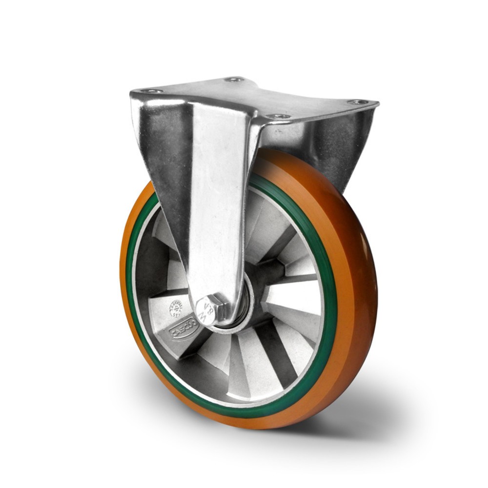 Illustration du produit: Roue fixe ø 125 mm série BAY5 Double roulement à billes