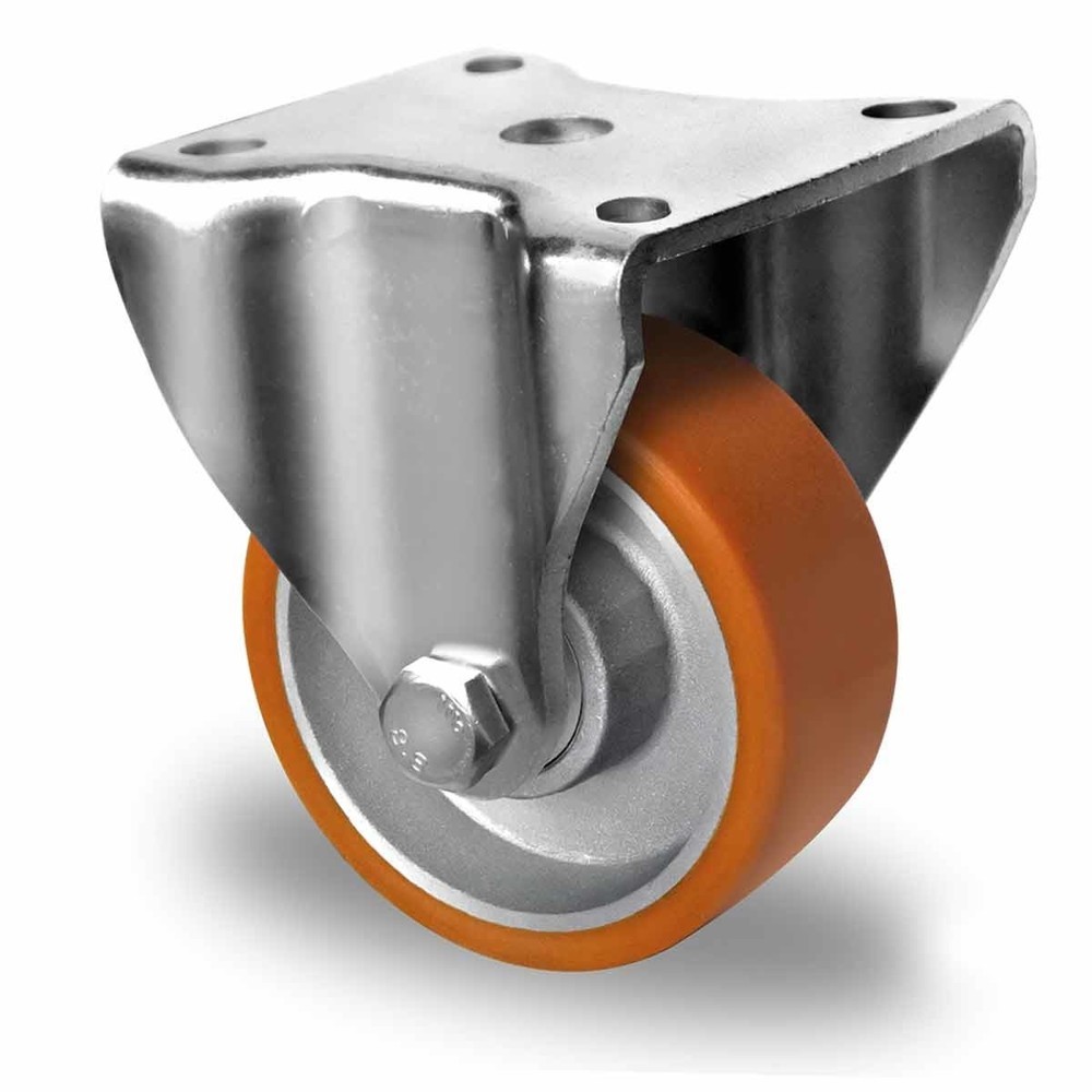 Illustration du produit: Roue fixe ø 80 mm série DAU5 Double roulement à billes
