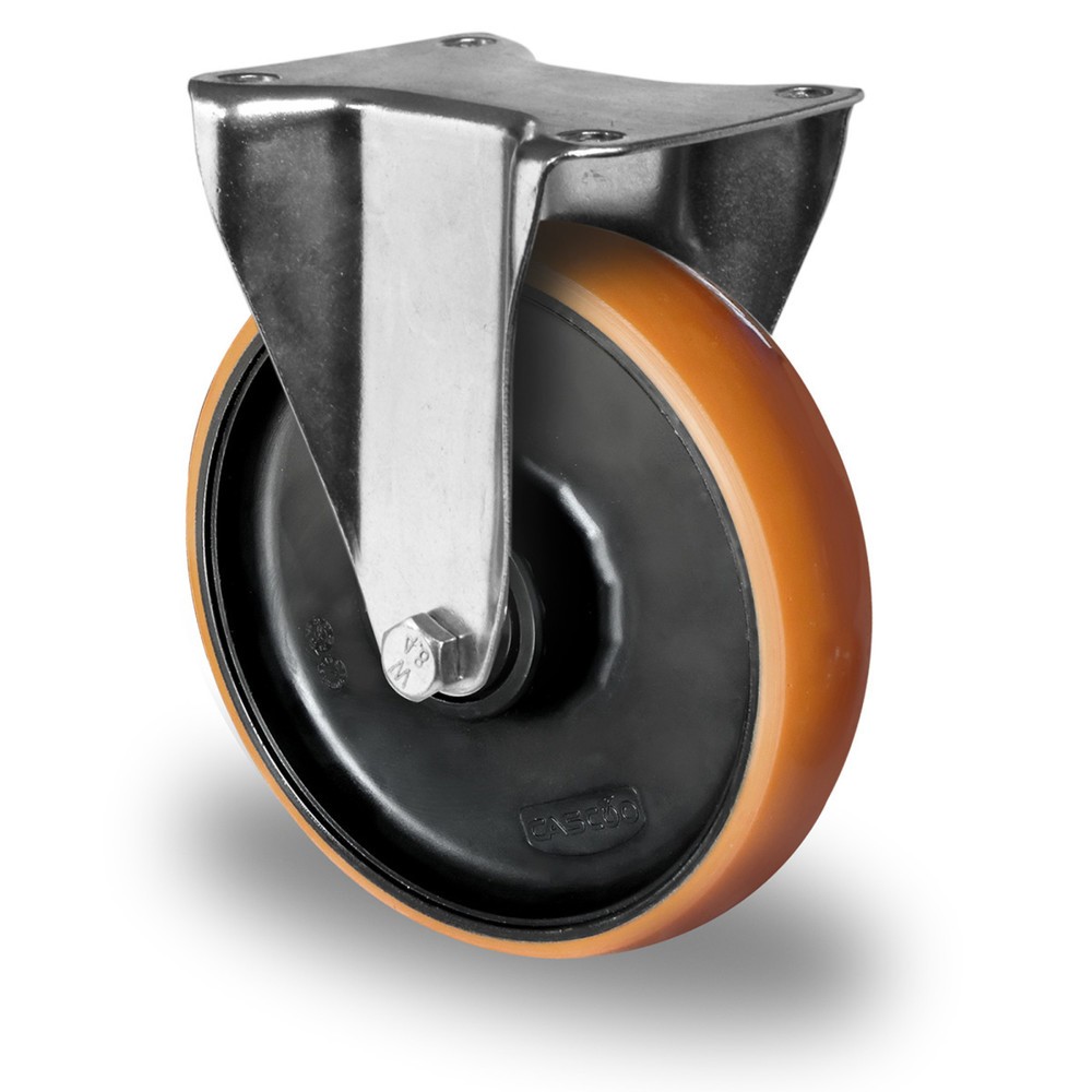 Illustration du produit: Roue fixe ø 125 mm série Z4U5 Double roulement à billes