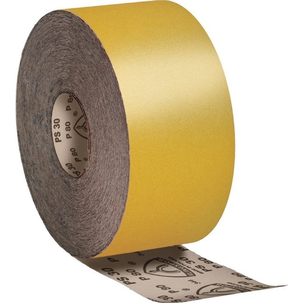 Illustration du produit: Rouleau de tissu abrasif PS 30 D 115 mm granulation 100 pour vernis/peinture/app