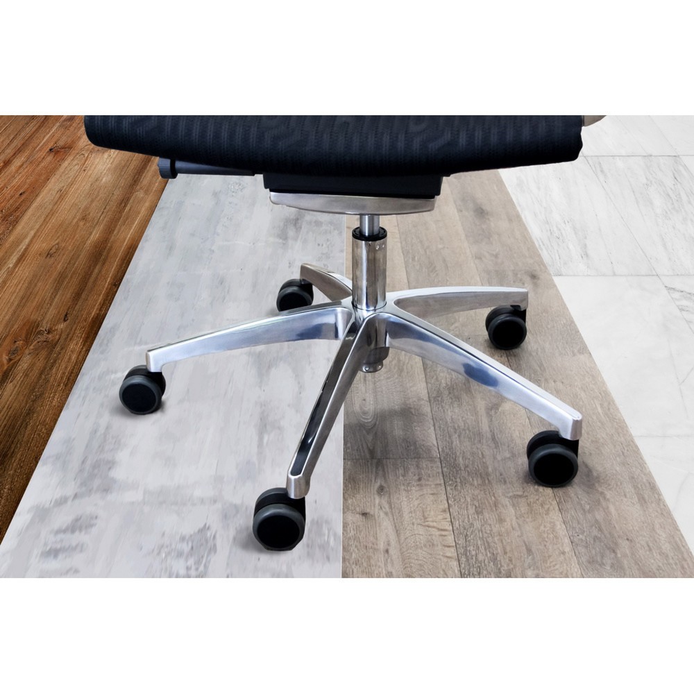 N° de l'image du produit 2 : 5x roulettes pour sols durs hjh OFFICE ROLO 11mm / 65mm Roulettes de chaise de bureau pour sols durs, (lot de 5)