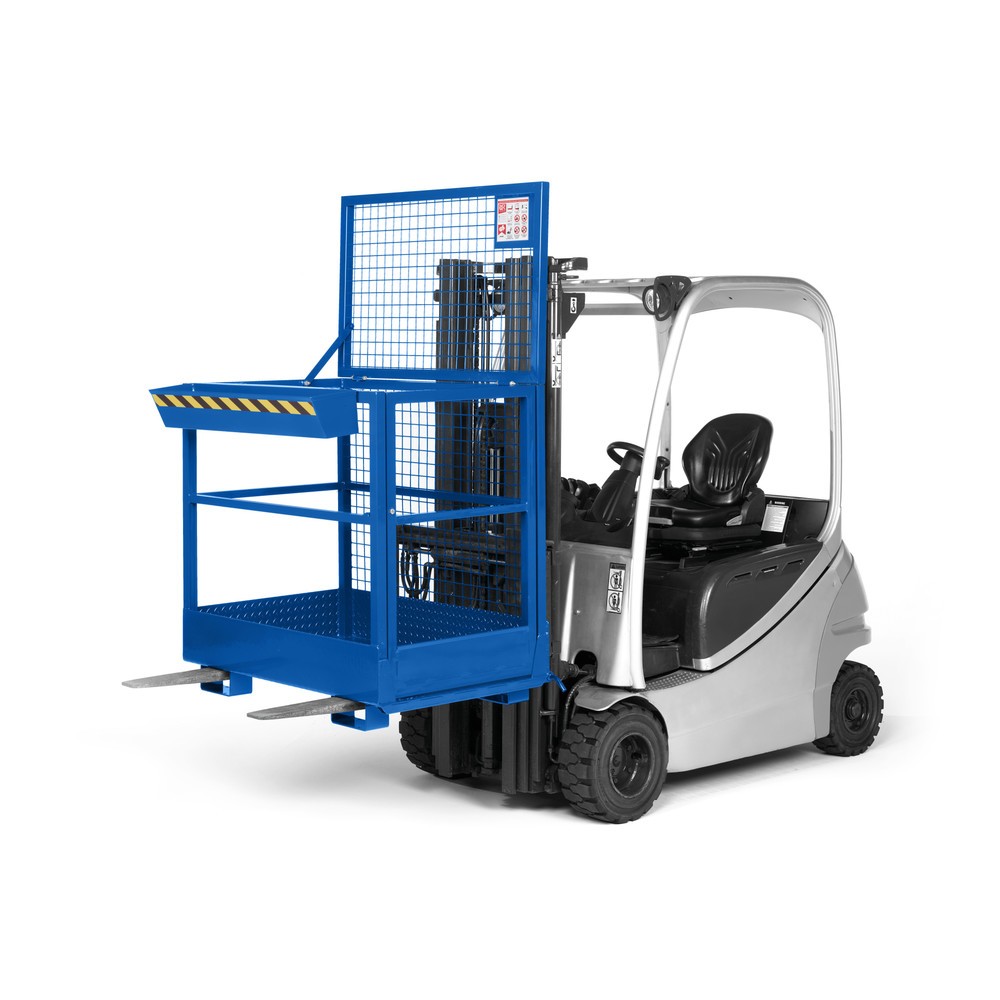 Produktabbildung Nr. 2: RR-Industrietechnik® Arbeitskorb Typ RAK, TK 300 kg, RAL 5010 enzianblau