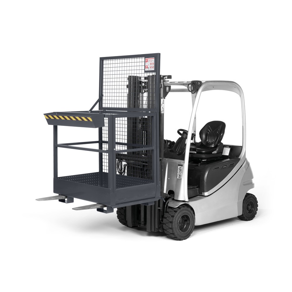 Produktabbildung Nr. 2: RR-Industrietechnik® Arbeitskorb Typ RAK, TK 300 kg, RAL 7016 anthrazitgrau