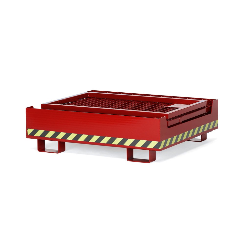 Produktabbildung Nr. 2: RR-Industrietechnik® Arbeitskorb Typ RAK-Compact, TK 300 kg, RAL 3000 feuerrot