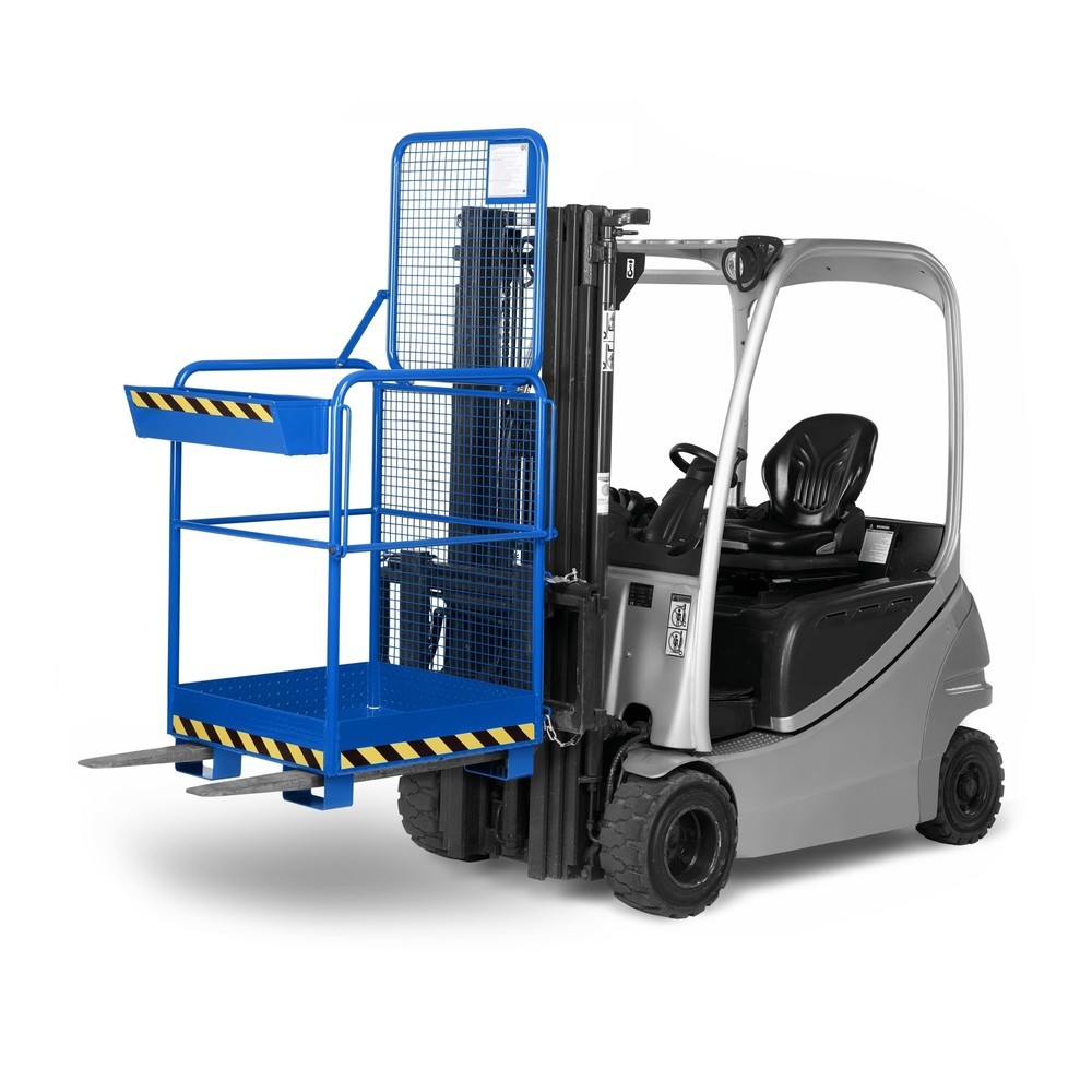 Produktabbildung Nr. 2: RR-Industrietechnik® Arbeitskorb Typ RAK-One, TK 240 kg, RAL 5010 enzianblau