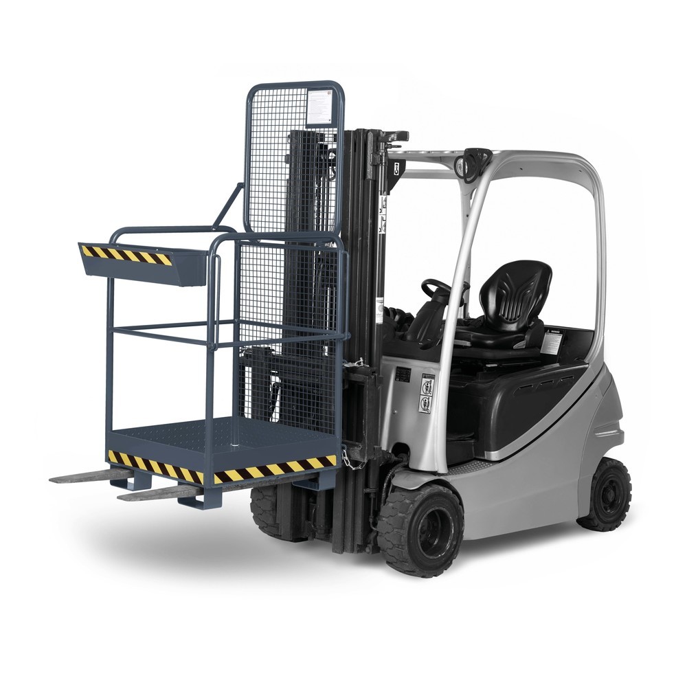 Produktabbildung Nr. 2: RR-Industrietechnik® Arbeitskorb Typ RAK-One, TK 240 kg, RAL 7016 anthrazitgrau
