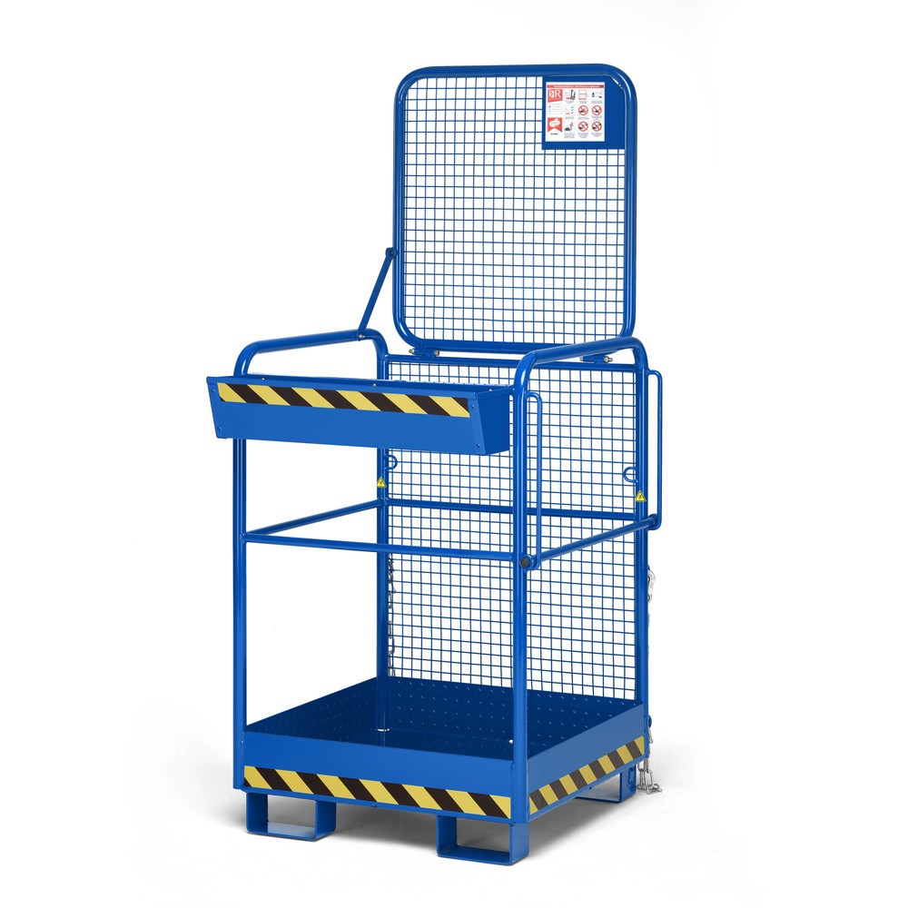 Produktabbildung Nr. 1: RR-Industrietechnik® Arbeitskorb Typ RAK-One, TK 240 kg, RAL 5010 enzianblau