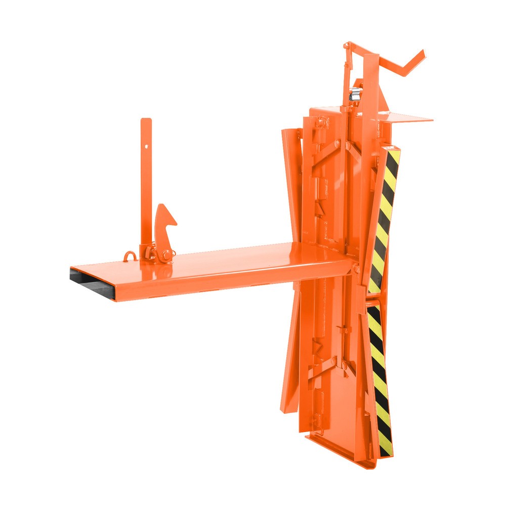 Produktabbildung Nr. 1: RR-Industrietechnik® Gitterboxwender Typ RGW, TK 450 kg, RAL 2004 reinorange