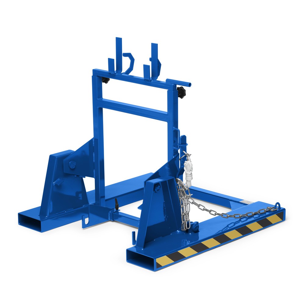 Produktabbildung Nr. 1: RR-Industrietechnik® Mülltonnenwender Typ RMW, BxTxH 1.000 x 1.000 x 1.080 mm, RAL 5010 enzianblau