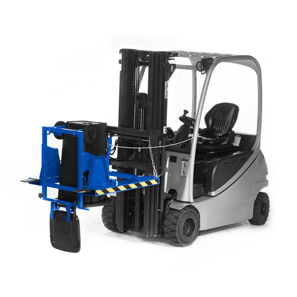Produktabbildung Nr. 2: RR-Industrietechnik® Mülltonnenwender Typ RMW, BxTxH 1.000 x 1.000 x 1.080 mm, RAL 5010 enzianblau