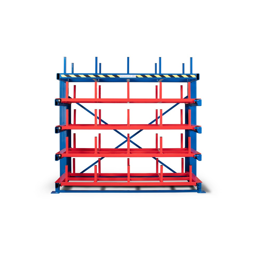 N° de l'image du produit 2 : RR-Industrietechnik® rayonnage à tiroirs pour marchandise longue type RRL