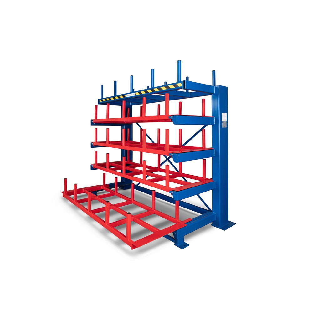 N° de l'image du produit 3 : RR-Industrietechnik® rayonnage à tiroirs pour marchandise longue type RRL