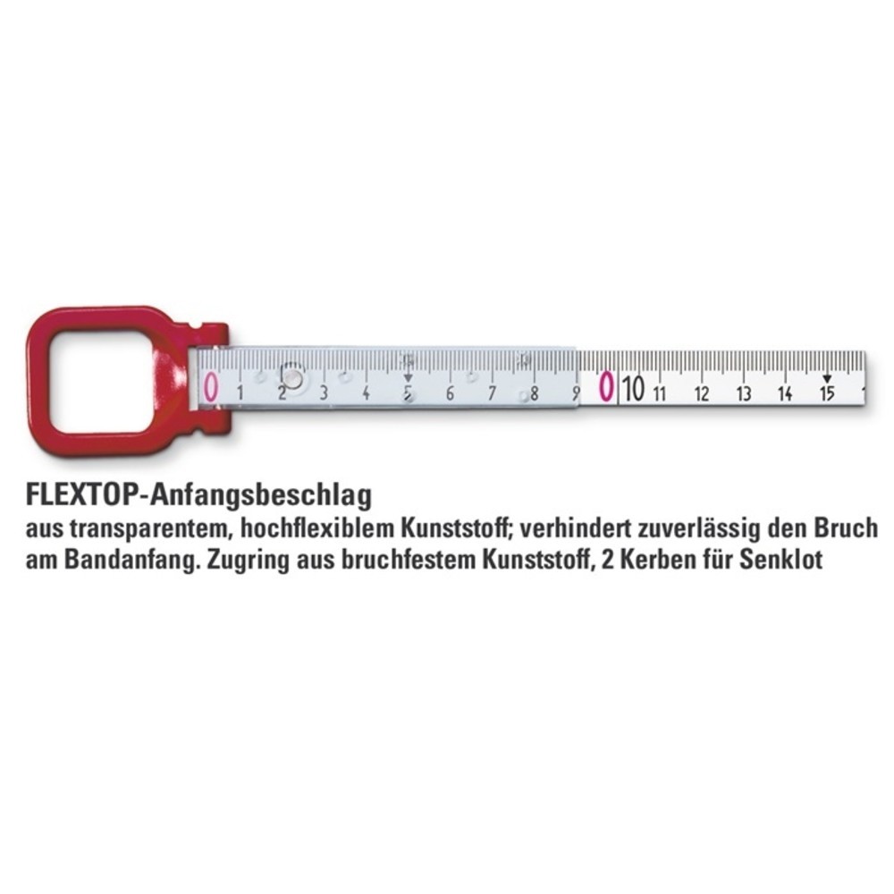 N° de l'image du produit 3 : Ruban à étrier ERGOLINE longueur 30 m largeur de bande 13 mm l mm/cm EG II alumi