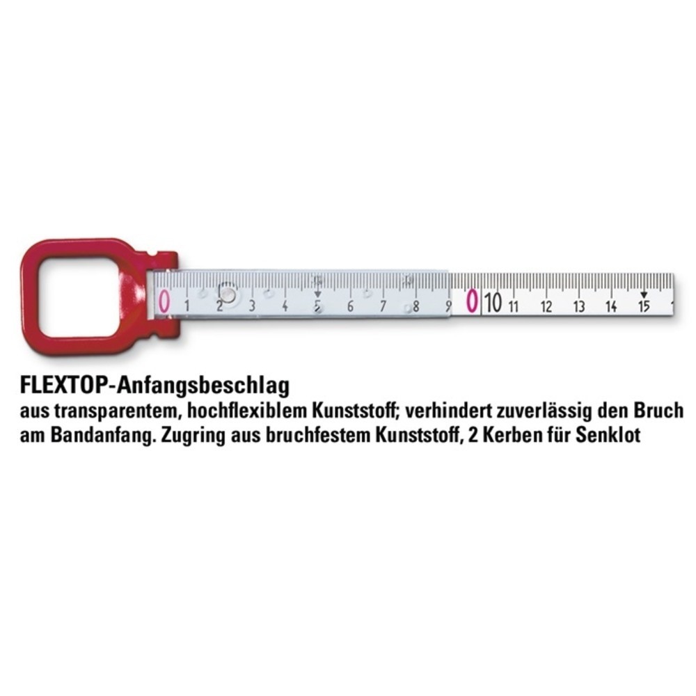 N° de l'image du produit 3 : Ruban à étrier ERGOLINE longueur 30 m largeur de bande 13 mm l mm/cm EG II alumi