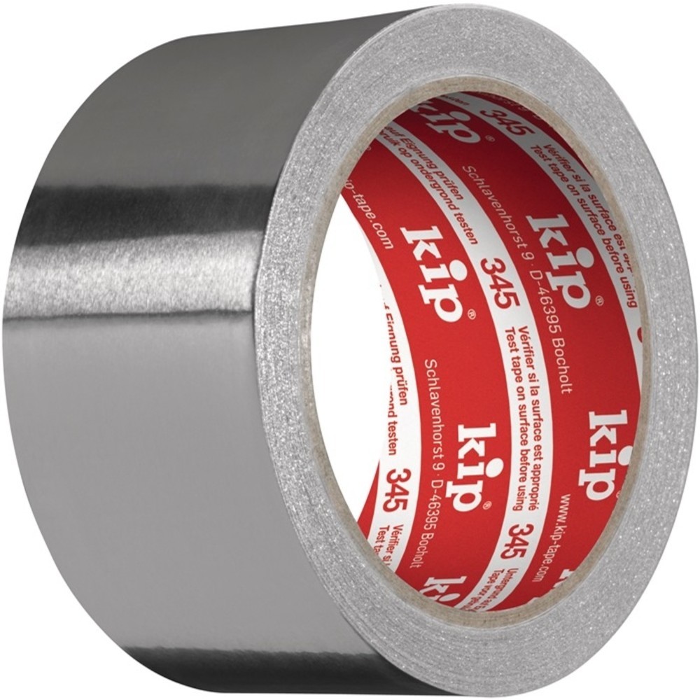 N° de l'image du produit 2 : Bande adhésive en aluminium 345 avec doublure longueur 50 m largeur 50 mm roulea