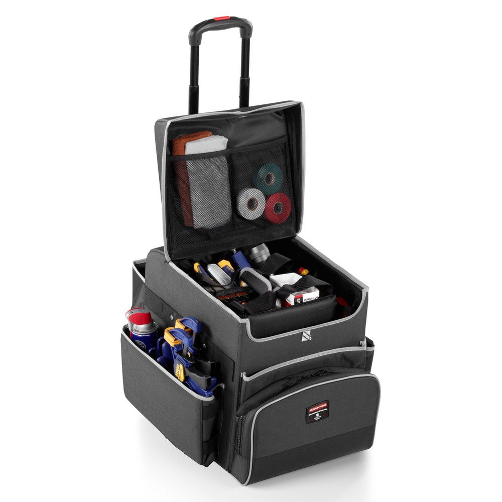 Illustration du produit: Rubbermaid® Chariot de nettoyage Quick Cart S, HxlxP 432 x 363 x 419 mm