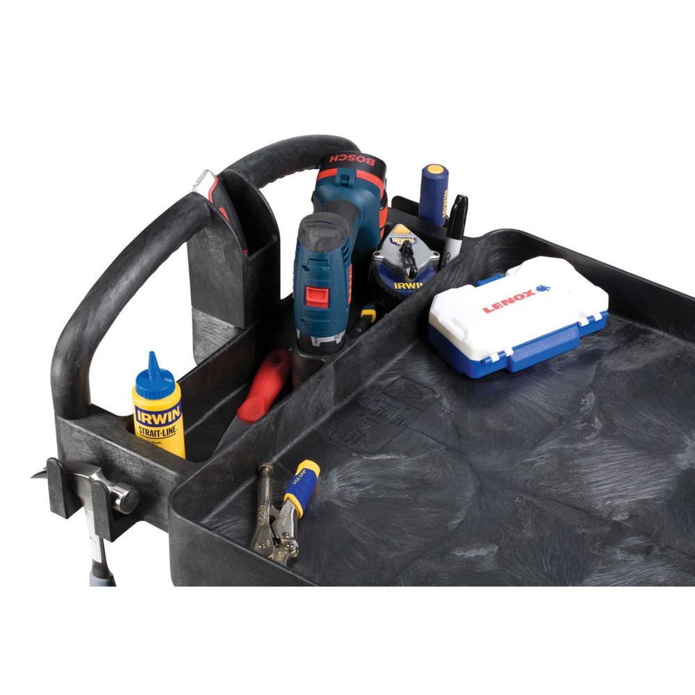N° de l'image du produit 2 : Rubbermaid® Chariot de transport M, capacité de charge 226 kg, noir